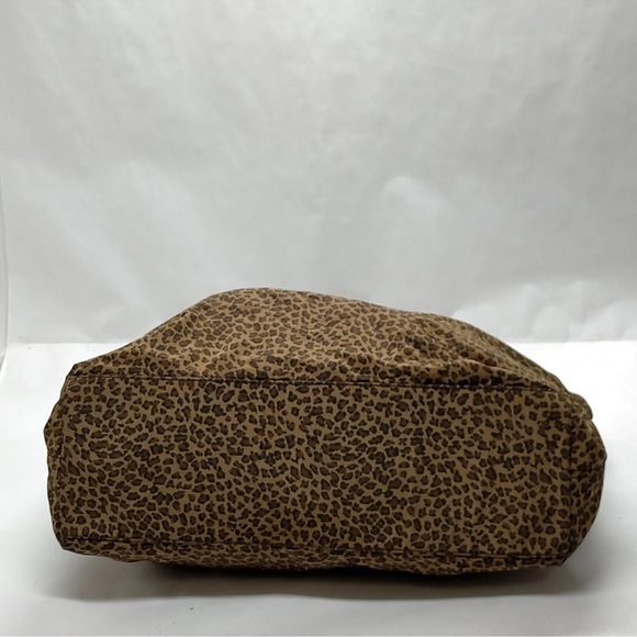 Authentic Bottega Veneta Hand Bag  Brown Nylon - Picture 5 of 10